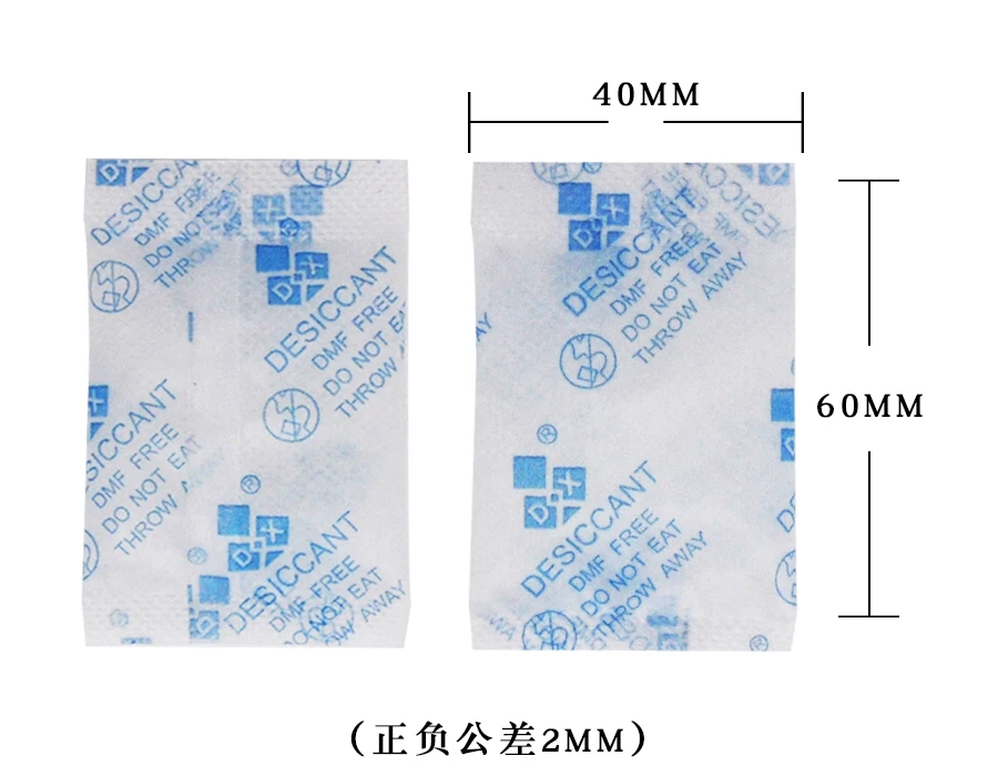 China 5 gram silica gel packets